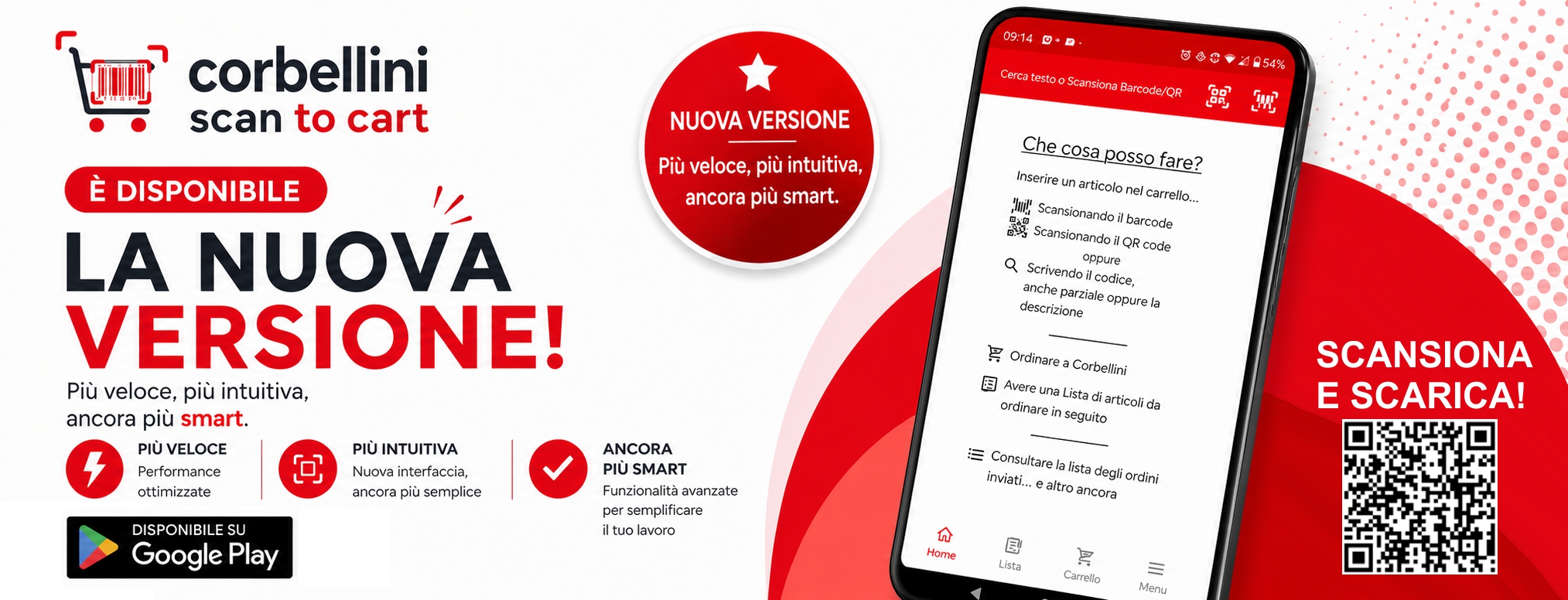 CORBELLINI SCAN-TO-CART