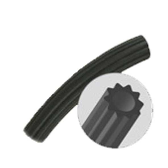 Guarnizione In Gomma Per Zanzariera Fissa - TONDINO 6,5mm X 10MT - Foto 4